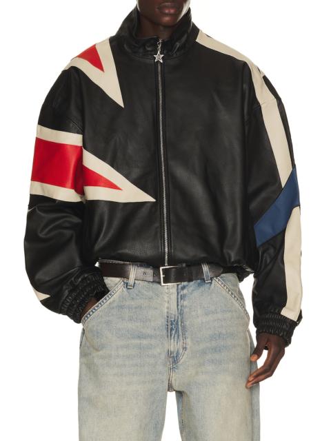 NAHMIAS MVP Leather Bomber