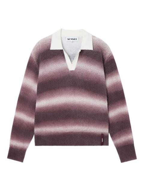 SUNNEI striped long-sleeve sweater