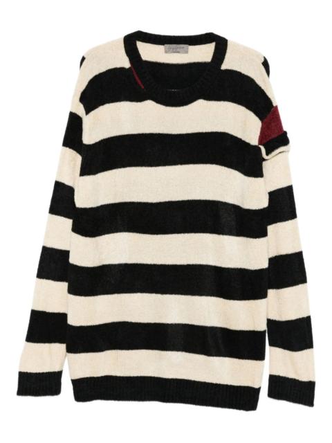 Yohji Yamamoto striped sweater