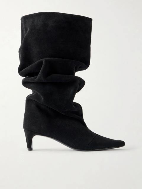 STAUD Wally Suede Knee Boots