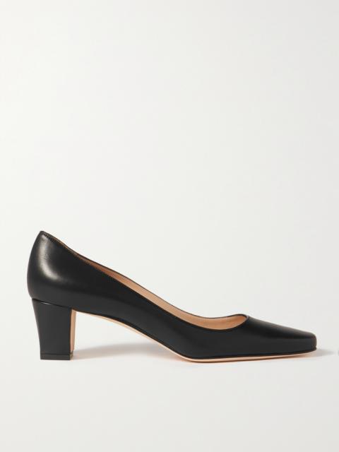 Manolo Blahnik Okkatopla 50 Leather Pumps