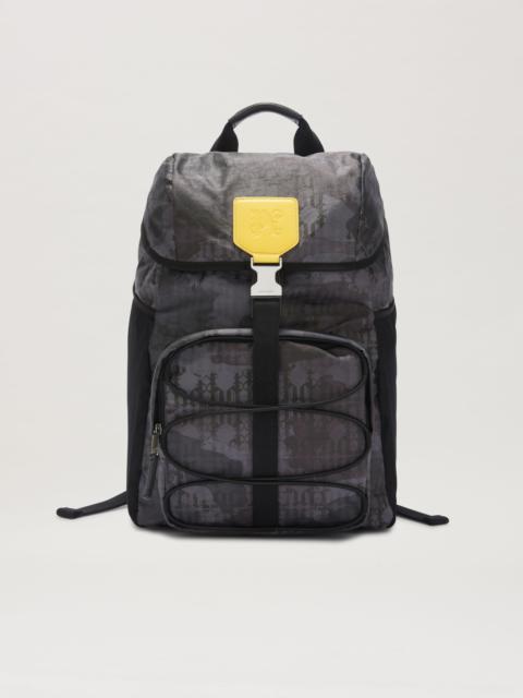 Palm Angels Camouflage Buckle Monogram Backpack