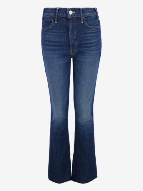 MOTHER frayed bootcut jeans