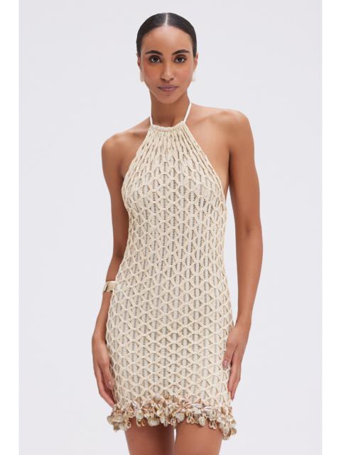 PatBO MESH MINI DRESS