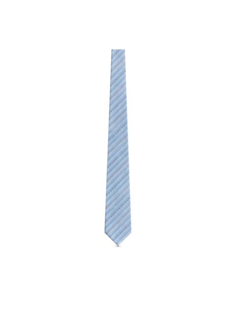 Louis Vuitton Monogram Shadow Lines Tie