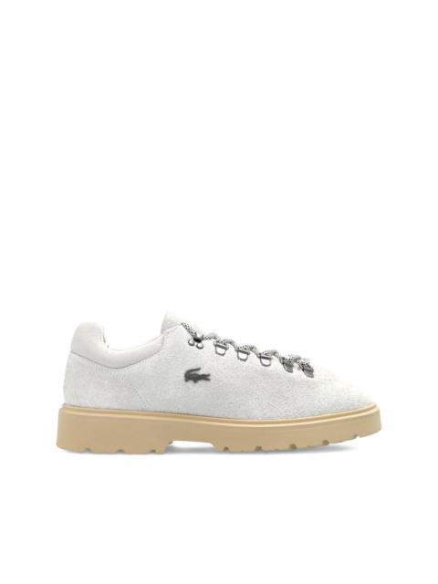 LACOSTE Baseshot suede low-top sneakers
