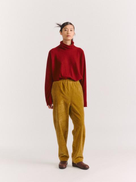 CASEY/CASEY LONG CHASSE PANT - MID VELVET - GOLD