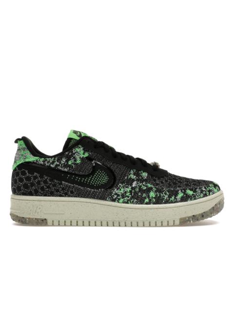 Nike Air Force 1 Low Crater Flyknit Black Volt