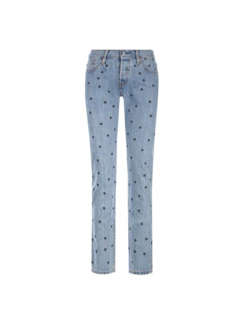 Levi's x 10 Corso Como embroidered jeans