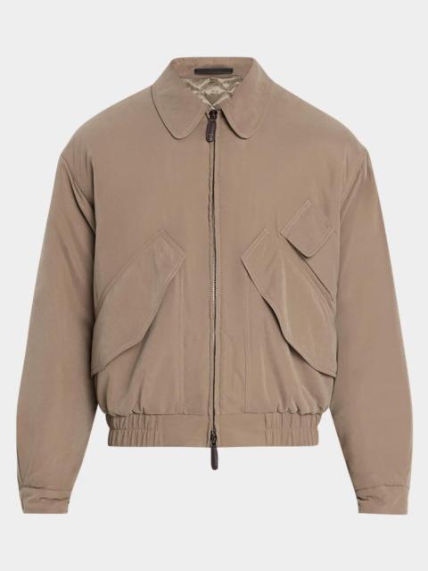 GIORGIO ARMANI Men's Club Collar Jacket