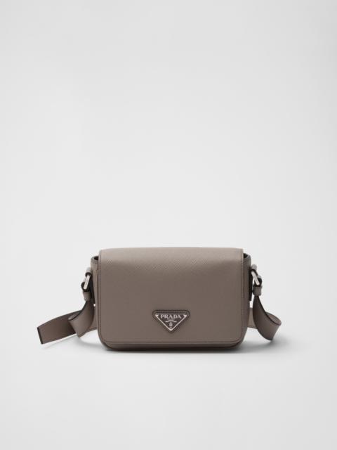 Saffiano leather shoulder bag