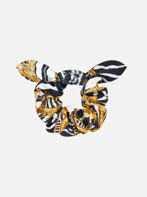 CAMILLA SCRUNCHIE WITH TIE ZIG ZAG ZOO