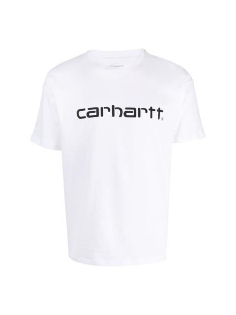 Carhartt logo-print organic cotton T-shirt