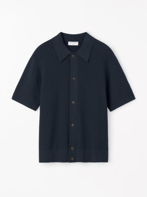 TIGER OF SWEDEN Araawen Structured Cotton Cardigan