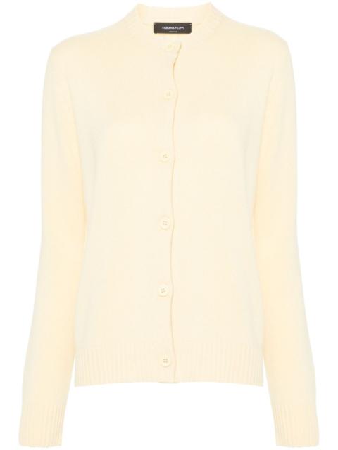 FABIANA FILIPPI perforated-detail cardigan