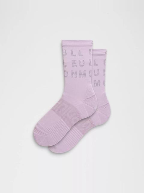 lululemon Unisex Power Stride Crew Socks *Reflective