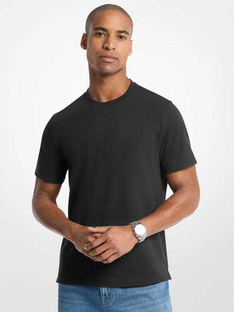 MICHAEL KORS Cotton Piqué T-Shirt