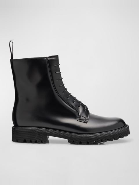 Church's Alexandra Leather Lace-Up Derby Booties