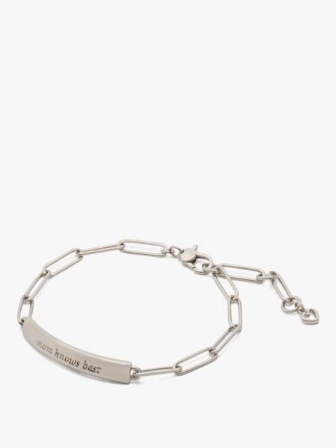 kate spade Mom Knows Best Id Bracelet