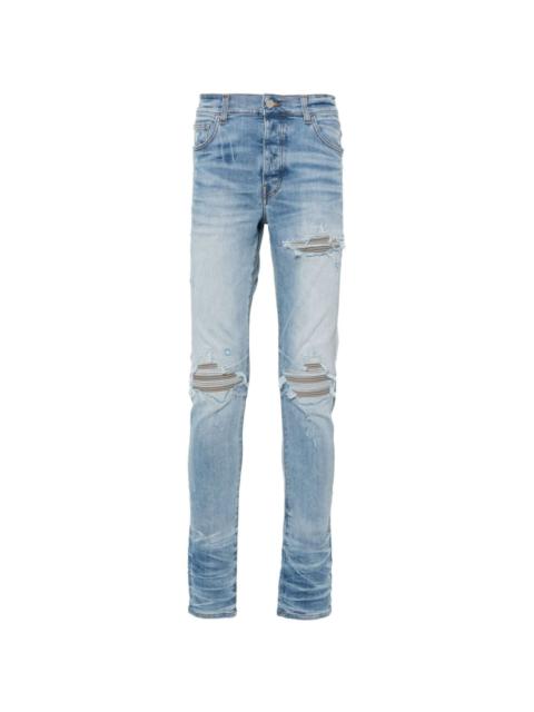 MX1 mid-rise straight-leg jeans