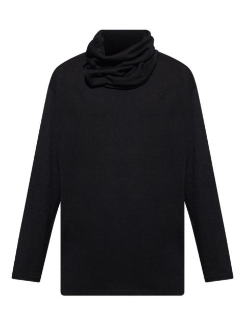 Yohji Yamamoto high-neck top