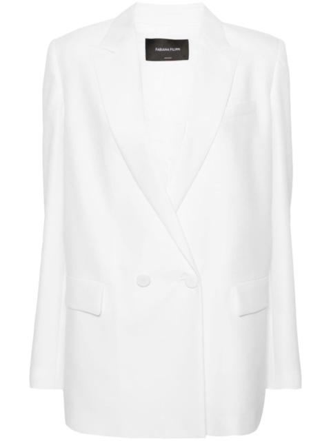 FABIANA FILIPPI peak-lapels double-breasted blazer