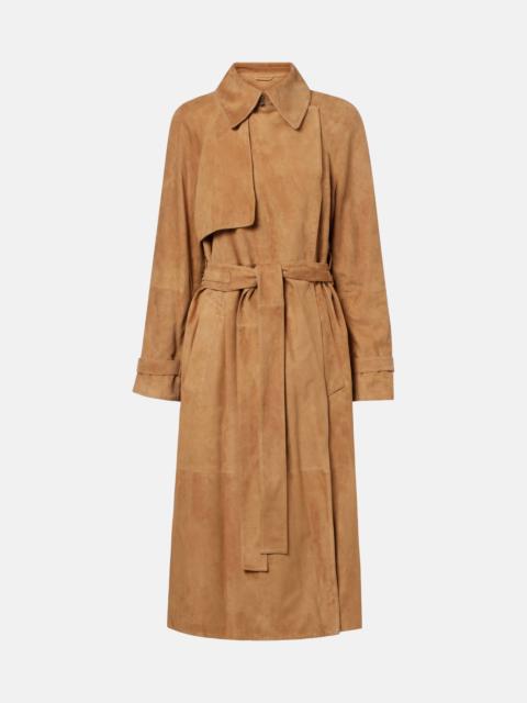Proenza Schouler Ramona suede trench coat