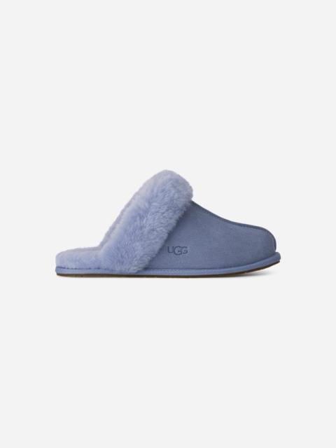 UGG ® Women's Scuffette II Suede Sheepskin Slipper in Stormy Blue