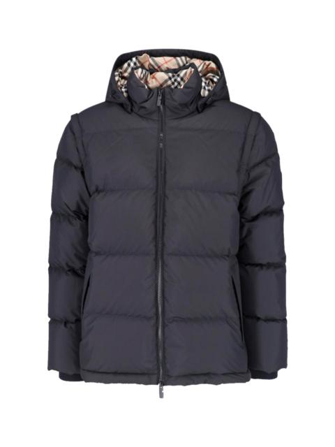 Burberry QUILTED DOWN JACKET "BIDEFORD"