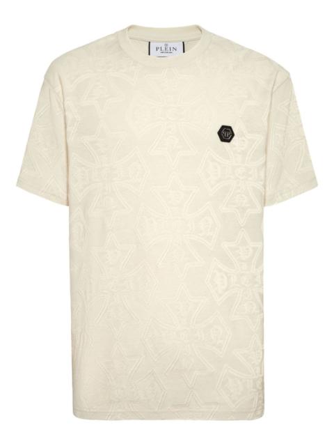 PHILIPP PLEIN Jacquard Crest T-shirt