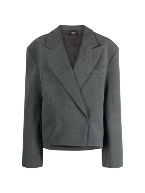 A.W.A.K.E. MODE double-breasted tailored blazer