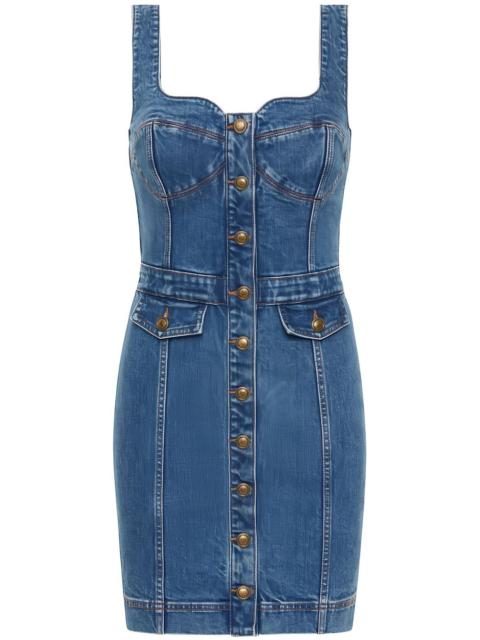 REBECCA VALLANCE Aviator mini dress