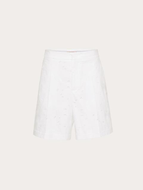 SAN GALLO COTTON BERMUDA SHORTS