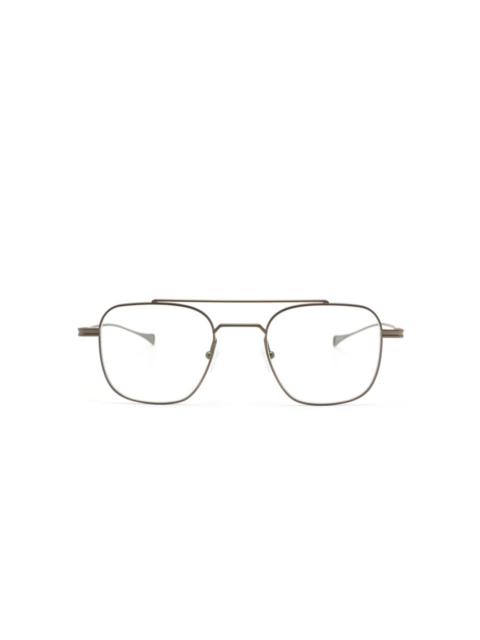 DITA matte pilot-frame glasses