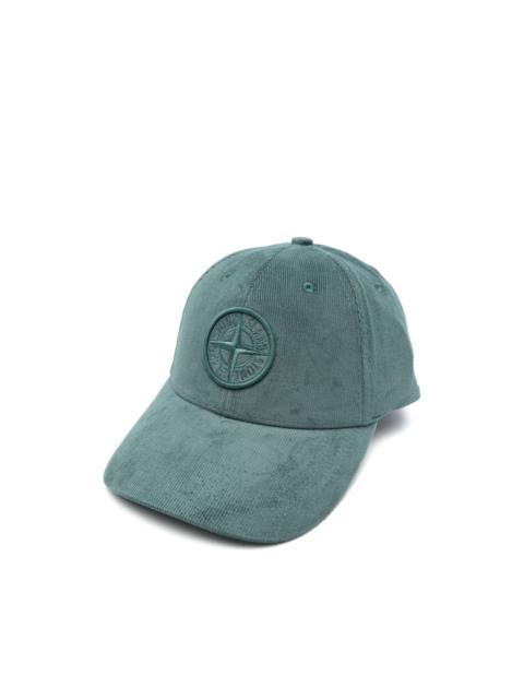 Stone Island cotton micro-corduroy baseball cap