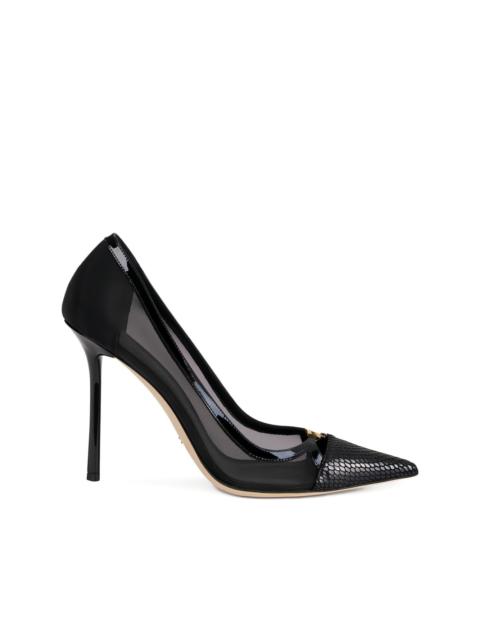 ELISABETTA FRANCHI leather heeled pumps