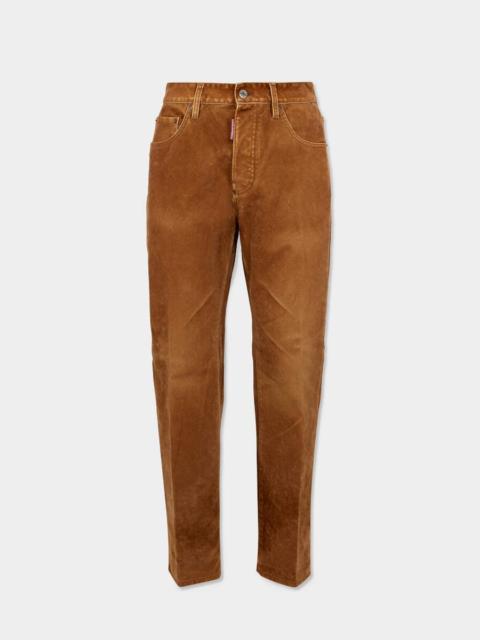 DSQUARED2 WEATHERED SUEDE 642 JEANS