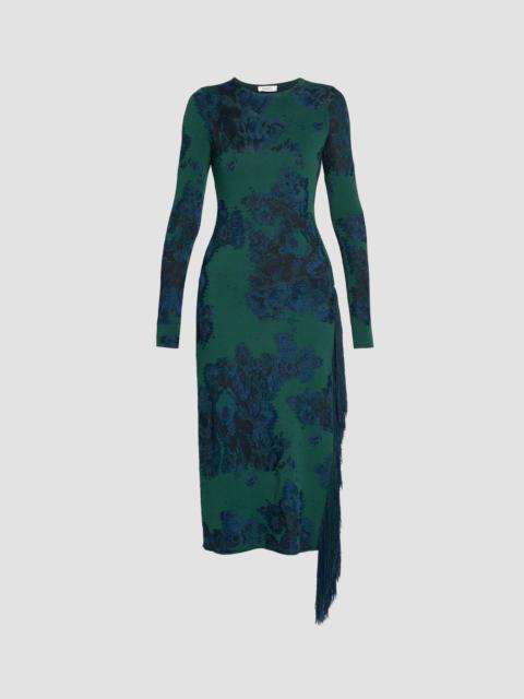 Erdem KNIT JACQUARD MIDI DRESS