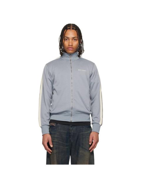 Palm Angels Gray Classic Logo Track Jacket