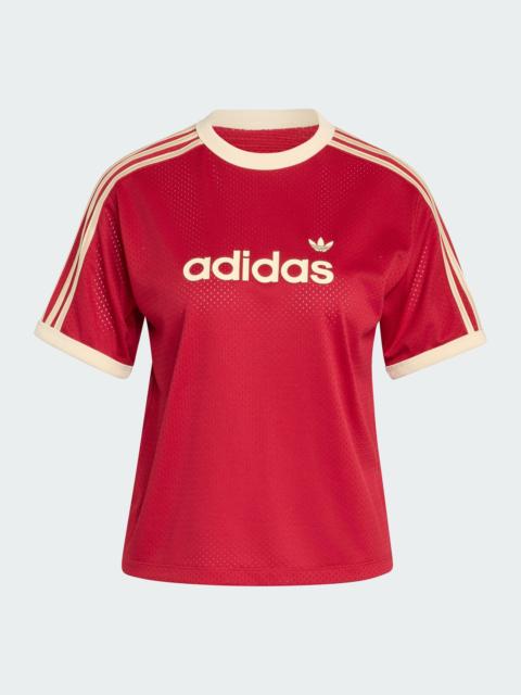 adidas LINEAR MESH TEE