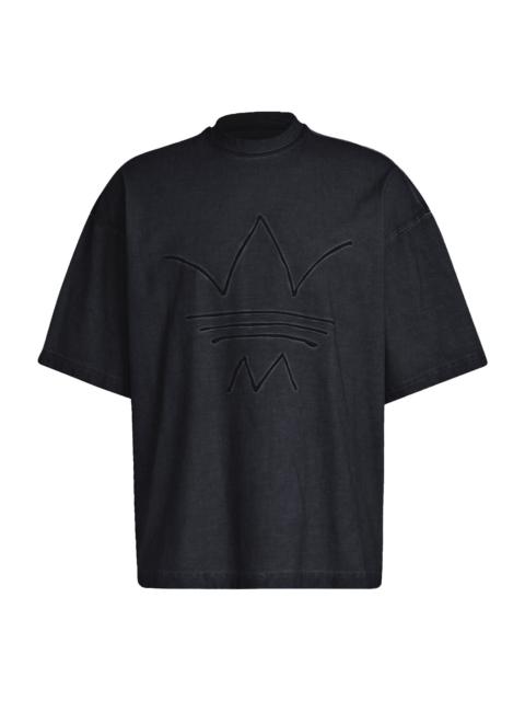 adidas adidas originals MENS Abstract Embroidered Short Sleeve Black GN3323