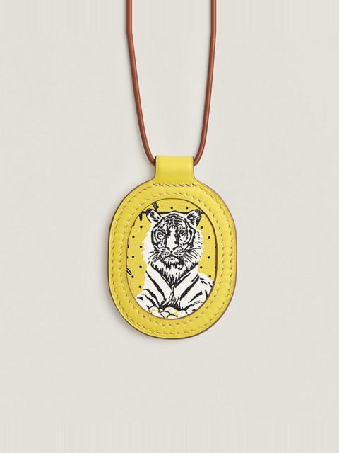 Hermès Tigre Royal pendant, small model