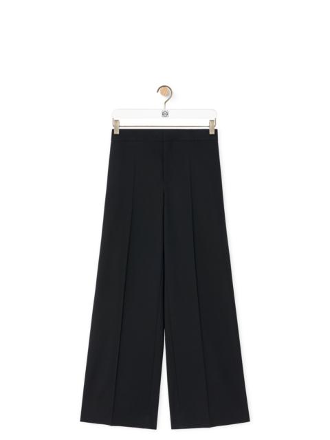 Tuxedo trousers in wool