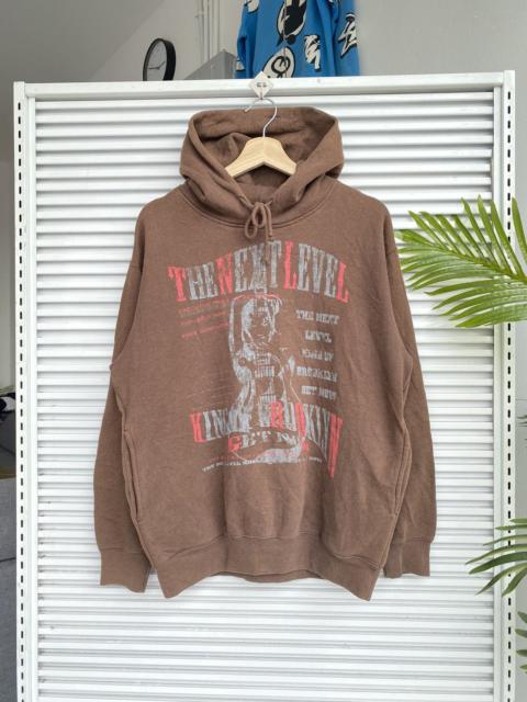 Other brands Japanese Brand - Vintage Primal Point Brown Hoodies