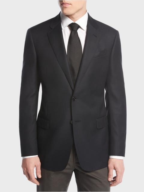 GIORGIO ARMANI Men's Soft Basic Two-Button Sport Coat