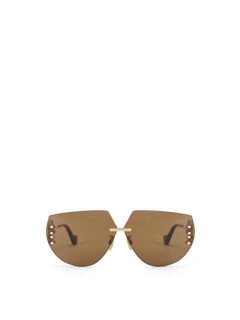 Loewe Rimless mask Anagram sunglasses