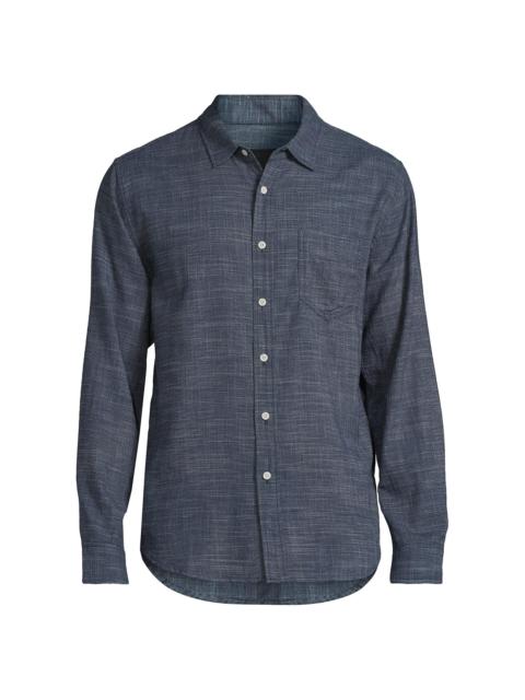 Rails Men's Wyatt Button-Up Shirt - Navy Etch