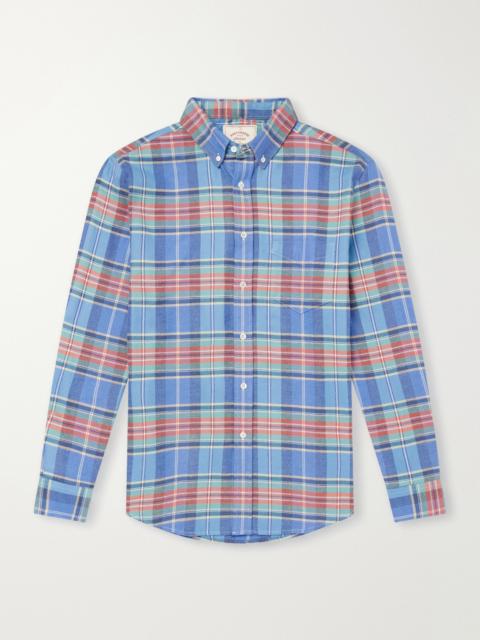 Portuguese Flannel Lucia Checked Cotton-Flannel Shirt