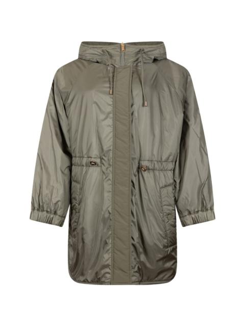 WEEKEND Max Mara hooded drawstring-waist coat