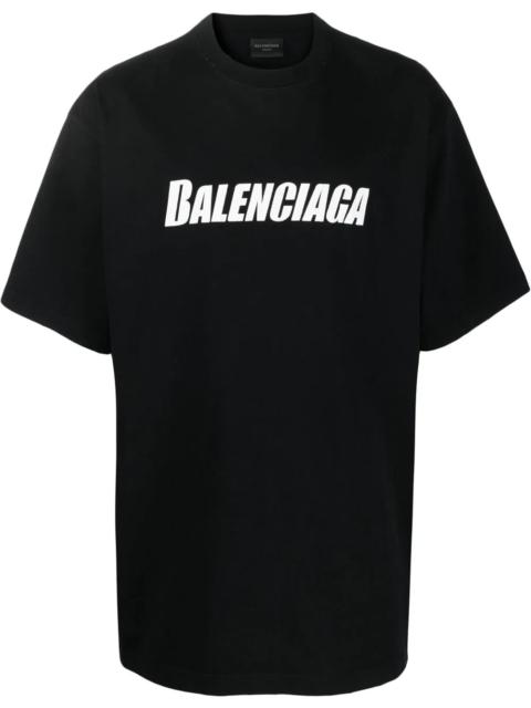 BALENCIAGA logo-print cotton T-shirt